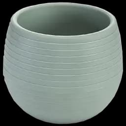 Горшок для цветов Serinova Colorful, 0.55 л, зеленый (ES03-Yesil)