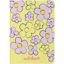 Блокнот в крапку Orner Квітковий лимонний