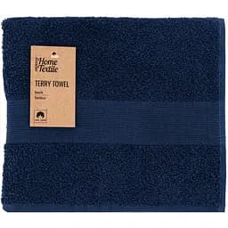 Рушник махровий Ardesto Benefit 50х90 см 100% бавовна темно-синій (ART2450DB) 