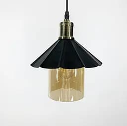 Підвісний світильник в стилі LOFT з плафоном графіт або янтар Line.F Колір плафона Графітовий