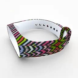 Силіконовий ремінець для фітнес браслета XiaomiXiaomi Smart Band 5 6 7 Uzor Візерунок