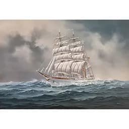 Збірна модель Revell Корабель Gorch Fock рівень 3, масштаб 1:350, 75 деталей (RVL-65432) - мініатюра 9