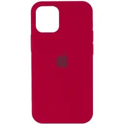 Чохол Silicone Case Full Protective (AA) для Apple iPhone 13 mini (5.4) Червоний / Rose Red