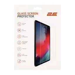 Захисне скло для iPad Pro 11 (2024) 2.5D прозорий 2E teh0024760 - мініатюра 2