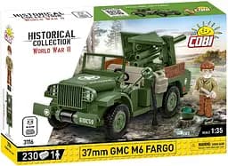 Конструктор дитяча машина 37 mm GMC M6 FARGO COBI 3116