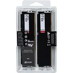 Модуль пам'яті для комп'ютера DDR5 64GB (2x32GB) 5200 MHz Beast Black Kingston Fury (ex.HyperX) (KF552C40BB2K2-64) - мініатюра 16