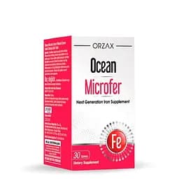 Мікрокапсульоване залізо Orzax Ocean Microfer, 30 таблеток