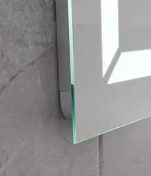 Дзеркало Mixxus Light MR01-80x60 (годинник, LED-підсвічування, антизапотівання) (MI5998) - мініатюра 7