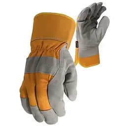 Перчатки Stanley универсальные р.L/9 с тонкоизоляционным утеплителем 3М, с кожаной ладонью и пальцами (SY780L)