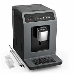 Кавомашина Krups Evidence Hot & Cold сіро-чорний 2.3 л (EA898GF0) - мініатюра 3