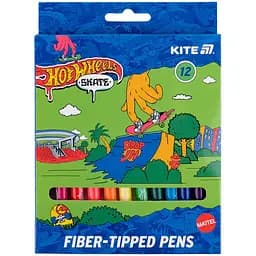 Фломастери Kite Hot Wheels 12 кольорів (HW25-447-2)