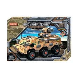 Конструктор Teko 13209 Військова техніка, БТР-4 Буцефал, 306 деталей