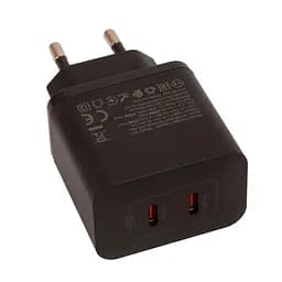 Сетевое зарядное устройство Hoco N35 2 выхода Type-C PD 45 W белый