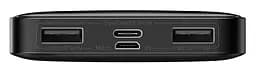 Зовнішній аккумулятор Baseus Bipow Overseas 10000mAh 15W чорний PPBD050001 - мініатюра 4