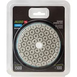 Круг алмазний Alloid Building Tools Combs шліфувальний на липучці 100 мм зерно 1500 (DD-63384) - мініатюра 4