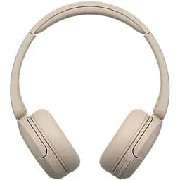 Навушники Sony On-ear WH-CH520 BT 5.2 SBC AAC Wireless Mic бежеві - мініатюра 4