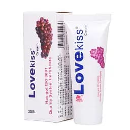 Гель-лубрикант увлажняющий Love Kiss на водной основе со вкусом винограда 25 мл