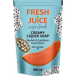 Крем-мыло Fresh Juice Superfood Baobab & Caribbean Gold Melon 460 мл