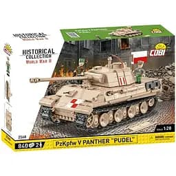 Конструктор Cobi Вторая Мировая Война Танк Пантера V - Пудель, 840 деталей (COBI-2568)