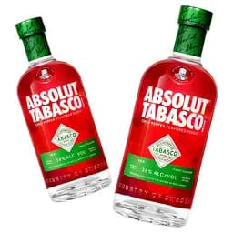 Водка Absolut Tabasco ароматизирована 38% (2 шт. x 0.7 л)
