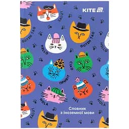 Словарь для записи иностранных слов Kite Cats 60 листов (K25-407-2)