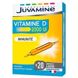 Витамин D Juvamine 2000 МЕ ампулы (20 шт. х 10 мл)