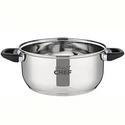 Каструля Bravo Chef L"Appetit, з кришкою, 24 см, 5 л (BC-2003-24) - мініатюра 2