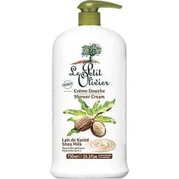 Гель-крем для душа Le Petit Olivier Extra Молочко карите 750 мл (3549620007619)