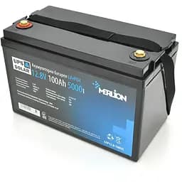 Литий-железо-фосфатный аккумулятор Merlion LiFePO4 12.8V 100AH,(330x173x220), до 5000 циклов