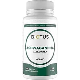 Ашваганда Biotus Ashwagandha 400 мг 120 капсул