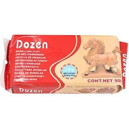 Маса для ліплення Bambi "Dozen" DSCN0666 коричнева 500 грам