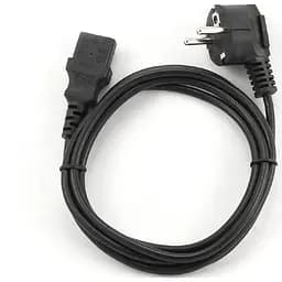 Шнур сетевой Gembird 3x0.75 мм кабель для питания ПК 1.5 м черный