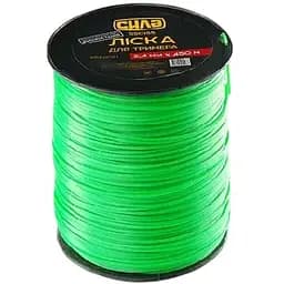 Лiска для тримера Сила 2.4 мм квадрат 450 м 