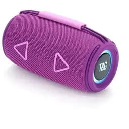 Портативна Bluetooth-колонка T&G TG657 бездротова переносна колонка з вологозахистом Фіолетовий