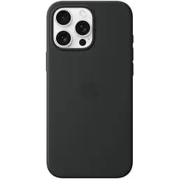 Чохол-накладка Apple Silicone Case with MagSafe для Apple iPhone 16 Pro Max Black (MYYT3)