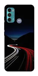 Чохол Demsky Червоно-біла дорога для Motorola Moto G60