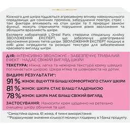 Денний крем для обличчя L'Oreal Paris Зволоження Експерт, для нормальної та комбінованої шкіри, 50 мл (A4509916) - мініатюра 5