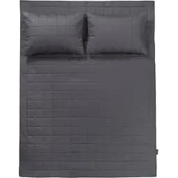 Покрывало стеганое с наволочками Penelope Lia 300x280 см антрацитовое (svt-2000022329835)