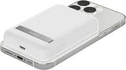 Belkin Акумулятор портативний літій-іонний Power Bank 5000мА·год, MagSafe Wireless, білий - мініатюра 4