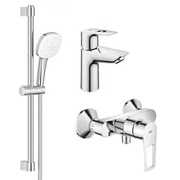 Набор смесителей Grohe BauLoop New 3 в 1 для душа UA123220S1 Хром