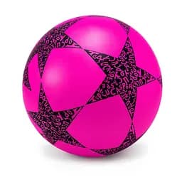 Детский резиновый мяч Звезда Bambi RB20302(Pink) 60 грамм, диаметр 18 см