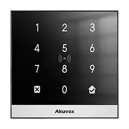 Термінал контролю доступу Akuvox A02 з клавіатурою та зчитувачем EM-Marine / Mifare / NFC (61-00103) - мініатюра 2