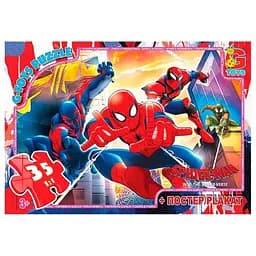 Детский пазл Человек-паук SM902 плакат 35 элементов