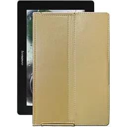 Чехол StatusCASE из экокожи для планшета Lenovo Idea Pad S6000h Бежевый