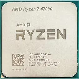Процесор AMD Ryzen 7 4700G (100-000000146) (Socket AM4, 16T, 4.4 ГГц, Tray)