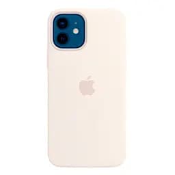 Чохол Silicone Case для Apple iPhone 12/12 Pro (White) АА [72355]