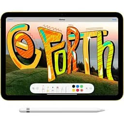 Планшет Apple iPad 10.9 2022 Wi-Fi 64GB Yellow [MPQ23] [74807] - мініатюра 4