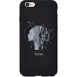 Чохол-накладка Toto Full PC Print Case Apple iPhone 6/6S #162_Gemini Black