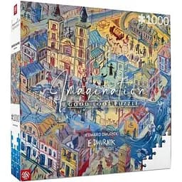 Пазл класичний GoodLoot Imagination: Edward Dwurnik Radzymin Puzzles 1000 елементів (5908305239635)