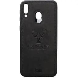 Чохол-накладка Toto Deer Shell With Leather Effect Case Samsung Galaxy M20 Black